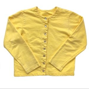 Vintage Hanna Andersson Yellow Cardigan